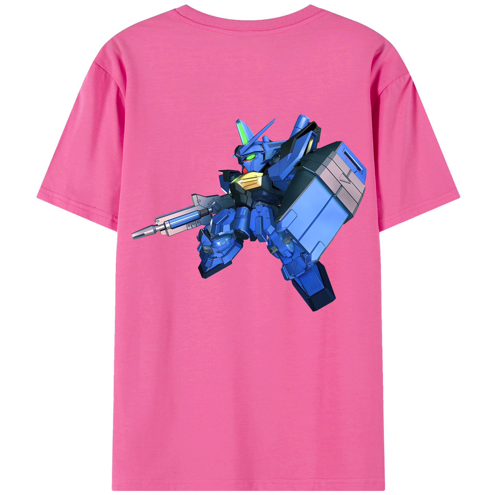 （画像用） 機動戦士ガンダム Mobile Suit Gundam レディース半袖Tシャツ(バックプリント)